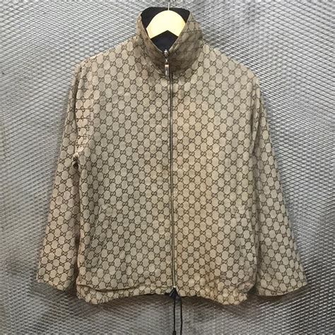 vintage gucci monogram jacket|vintage Gucci jacket for sale.